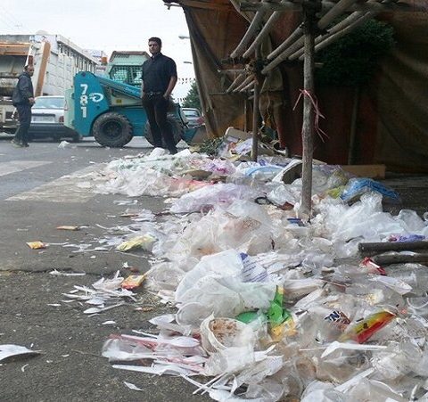 عدم بکارگیری ظروف یکبار مصرف