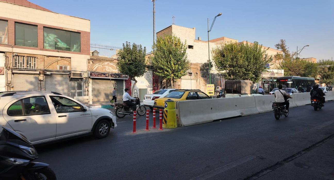ساماندهی ترافیک و مدیریت حمل‌ونقل در خیابان خیام
