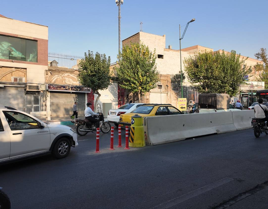 ساماندهی ترافیک و مدیریت حمل‌ونقل در خیابان خیام